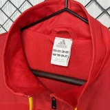 2010 Spain Red home Retro Windbreaker