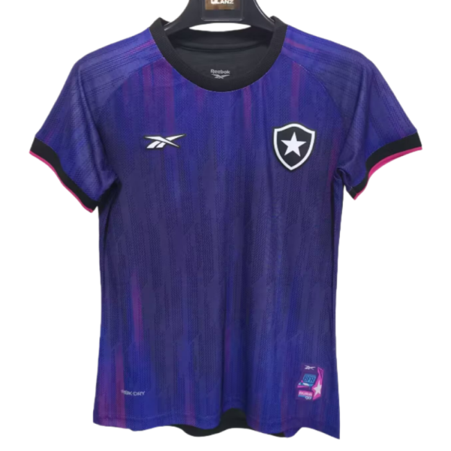 2025-26 Women Botafogo Fourth away Purple Soccer Jersey