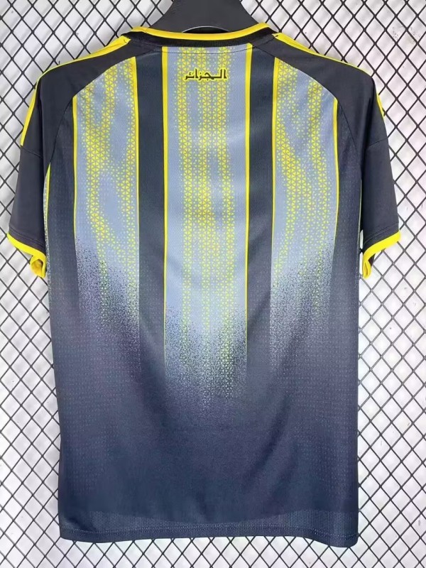 2026-27 Mens Algeria Grey Black fan soccer Jersey