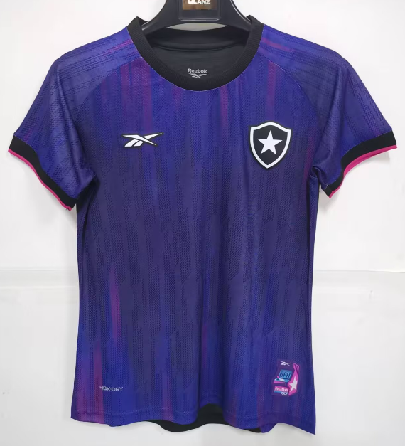 2025-26 Women Botafogo Fourth away Purple Soccer Jersey