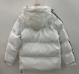 2025-26 Mens Real Madrid white Hooded Cotton Coat