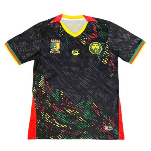 2026-27 Mens Cameroon black third away Soccer Jersey