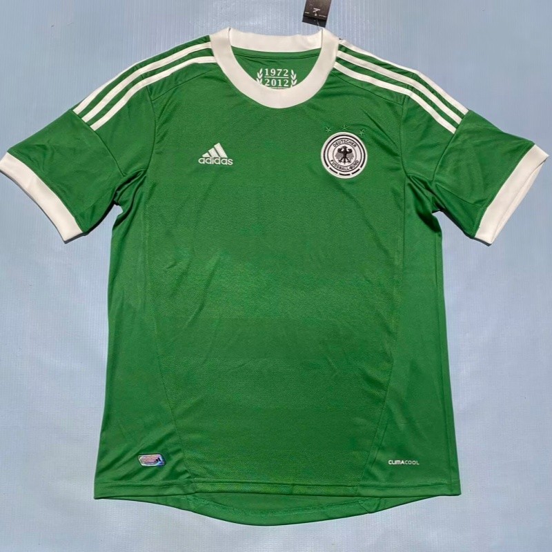 2012 Mens Retro Germany home green soccer Jersey