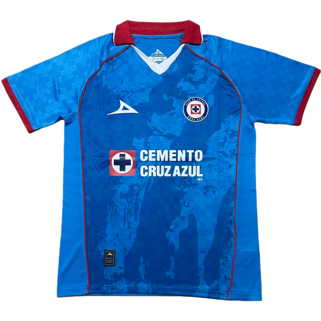 2025-26 Mens Cruz Azul Special Edition blue Soccer Jersey