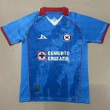 2025-26 Mens Cruz Azul Special Edition blue Soccer Jersey