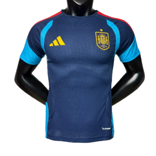 2026-27 Mens Spain Dark Blue Player version soccer Jersey