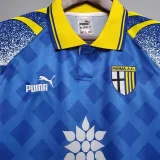 1995-1997 Mens Parma Blue Retro Soccer Jersey