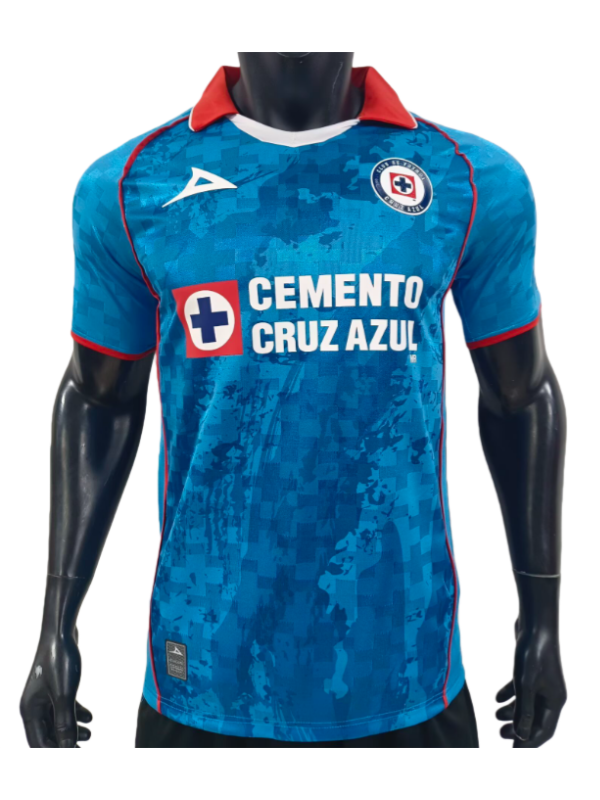 2025-26 Mens Cruz Azul Special Edition blue Player soccer Jersey