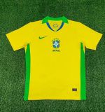 2025-26 Mens Brazil home yellow soccer jersey