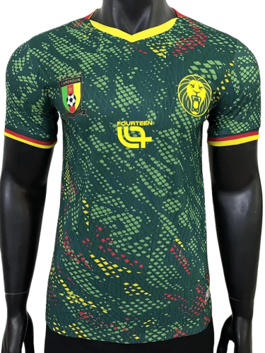 2026-27 Mens Cameroon home green Player version Soccer Jersey