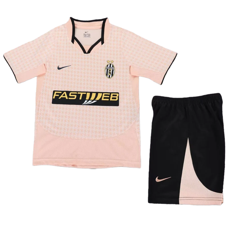 2003-2004 Kids Juventus Third away Retro Soccer Jersey