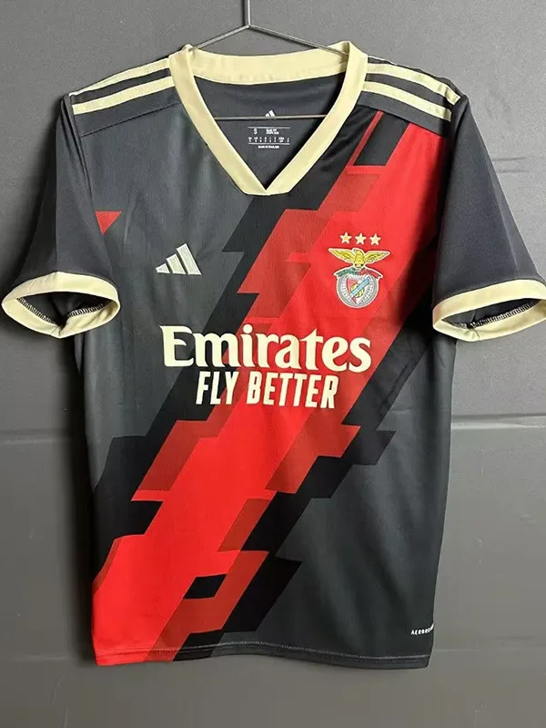 2025-26 Mens Benfica  Black Special Edition Soccer Jersey