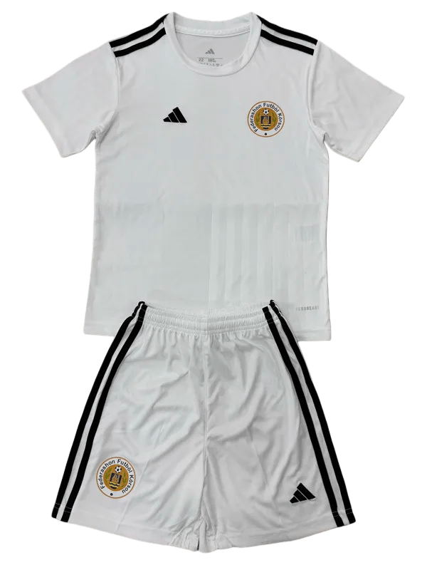 2026-27 Kids Korsou（curaçao） away white Soccer Jersey