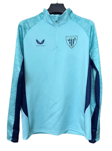 2025-26 Mens  Athletic Bilbao Half Pull  Sportswear Top
