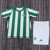 2003-2004 Kids Real Betis Home Retro Soccer Jersey