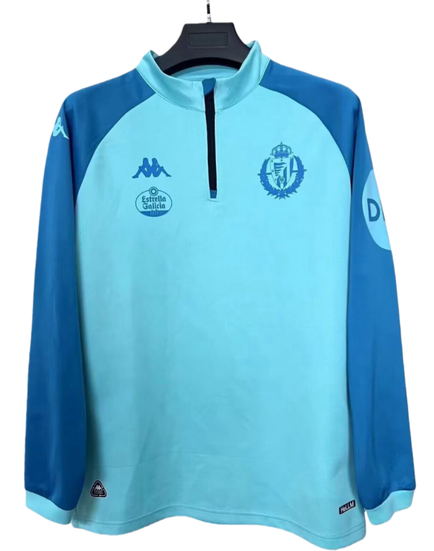 2025-2026 Mens  Real Valladolid  Half Pull Sportswear Top