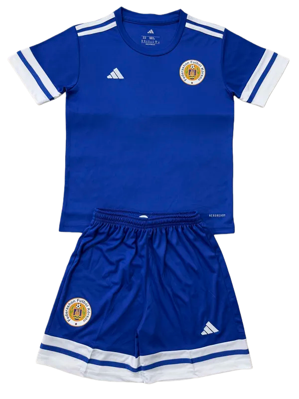 2026-27 Kids Korsou（curaçao） home blue Soccer Jersey