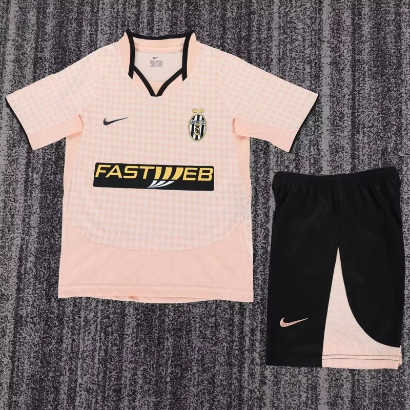 2003-2004 Kids Juventus Third away Retro Soccer Jersey
