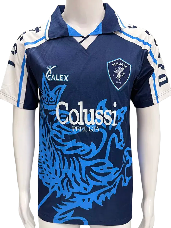 1997-1998 Perugia FC Home Retro Soccer Jersey