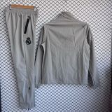 2025-26 Mens Real Madrid Gray Jacket  Windbreaker suit