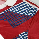 1990 Slovakia Red Retro Soccer Jersey