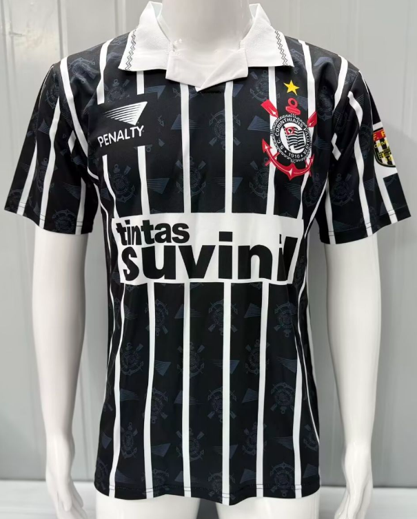 1995 Corinthians Away Retro Soccer Jersey