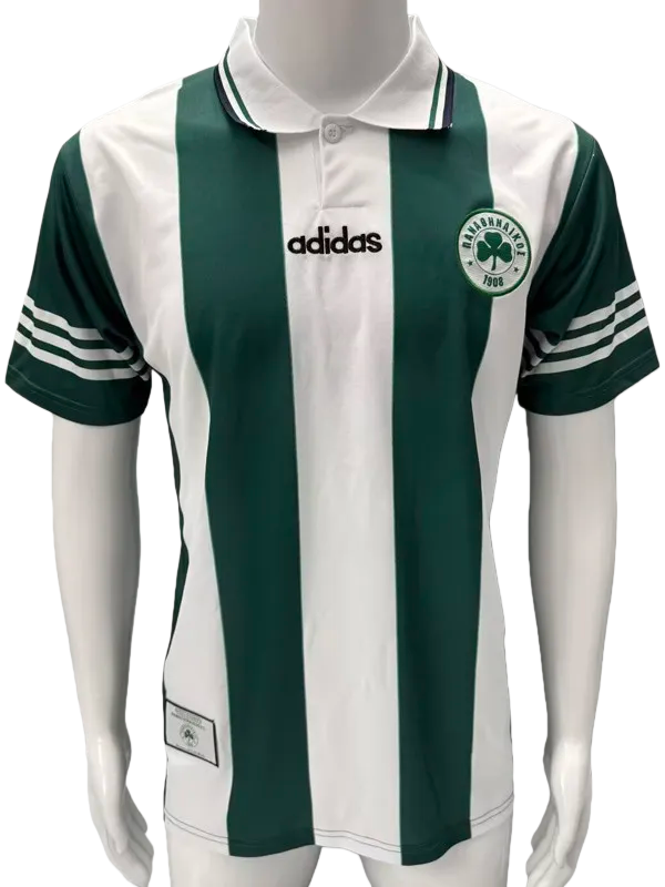 1996-1997 Panathinaikos Home Retro Soccer Jersey
