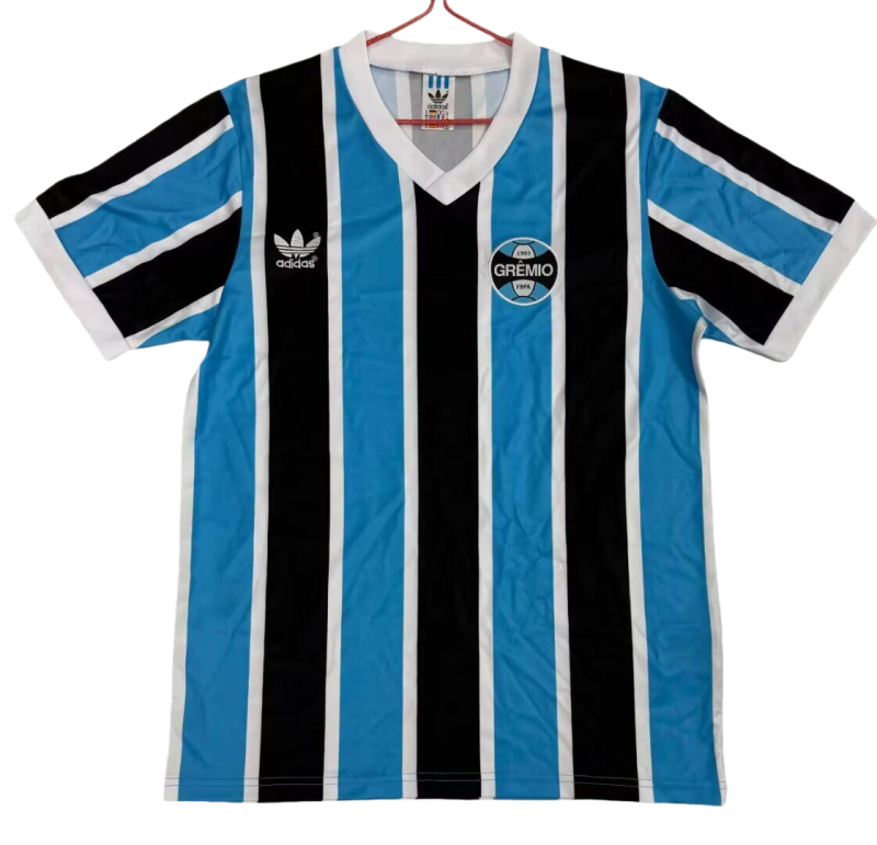 1983-84 Mens Retro Gremio Home soccer Jersey