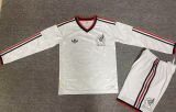 2025-26  Mexico Kids away white long sleeve Soccer Jersey