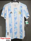 2020-2021 Argentina Home Player Version  Retro Soccer Jersey