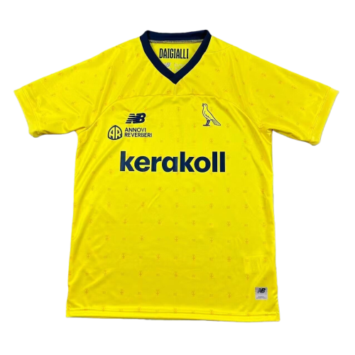 2025-26 Mens Modena FC  Home yellow Soccer Jersey