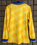 1994 Colombia Home Retro long sleeve Soccer Jersey