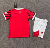 2025-26 Kids Kaiserslautern home red soccer jersey
