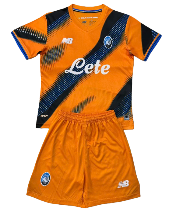 2025-26 Kids Atalanta third away soccer Jersey