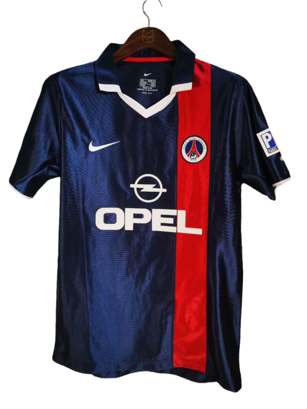 2001-02 Mens PSG home Retro Soccer Jersey