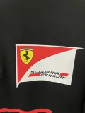 25-26 F1 Ferrari Black Casual Polo Racing Suit (有领)