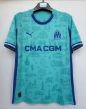 2025-26 Mens Marseille Special Edition blue 1:1 soccer jersey