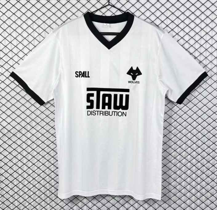 1986-88 Mens Wolves away Retro Soccer Jersey