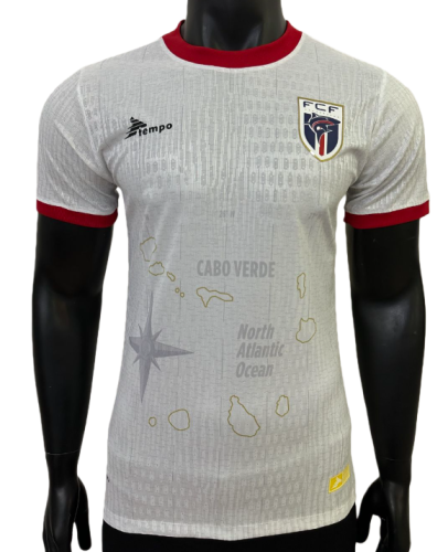 2026-27 Mens Cape Verde away white Player version Soccer Jersey