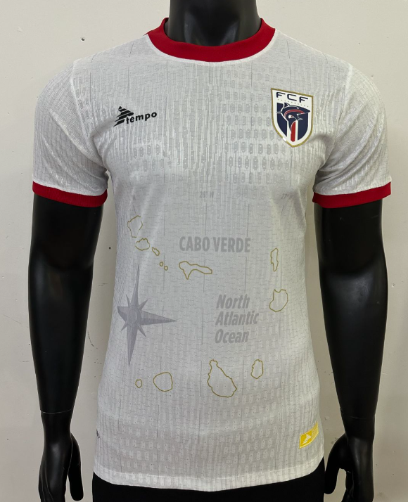 2026-27 Mens Cape Verde away white Player version Soccer Jersey