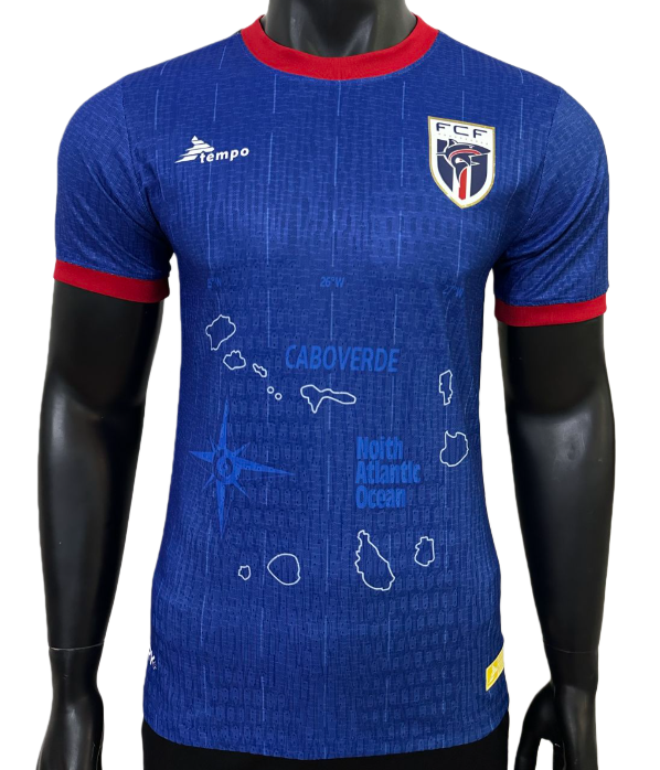 2026-27 Mens Cape Verde home blue Player version Soccer Jersey
