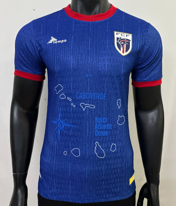 2026-27 Mens Cape Verde home blue Player version Soccer Jersey