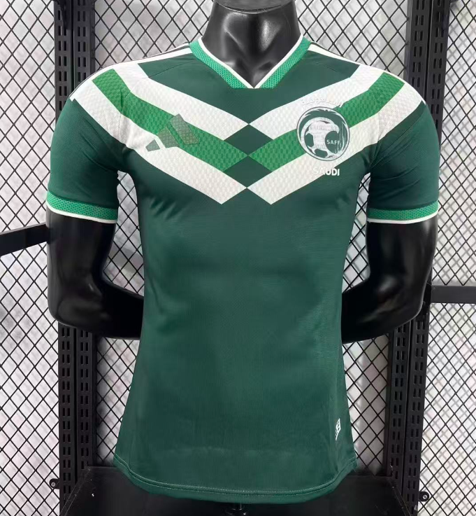 2026-27 Mens Saudi Arabia Special Edition green  Player version soccer jersey