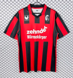 1994-95  Mens SC Freiburg  red   Retro home Soccer Jersey