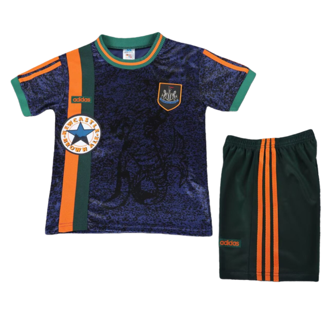 1997-98 Kids Newcastle away  Retro Soccer Jersey