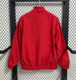 2026-27 Mens Spain red blue Double Sided Windbreaker