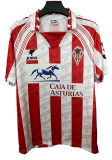 1995-96 Mens Sporting Gijon  Retro home soccer  Jersey