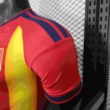 2026-27 Mens Spain Special Edition red-yellow  Player version soccer Jersey