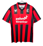 1994-95  Mens SC Freiburg  red   Retro home Soccer Jersey