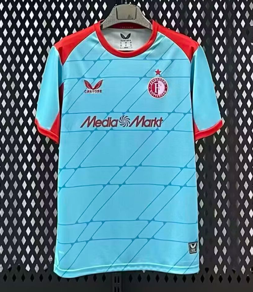 2025-26 Mens Feyenoord  away blue soccer Jersey